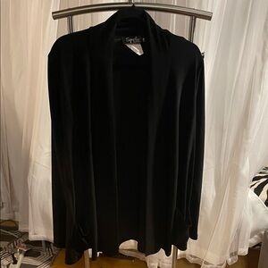 Sympli Black Jacket / Coverup